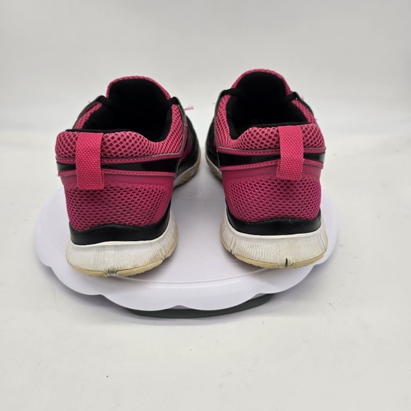 Nike Shoes Men 9 Free 5.0 LiveStrong Trainers Black Vivid Pink Sneakers - Picture 4 of 9